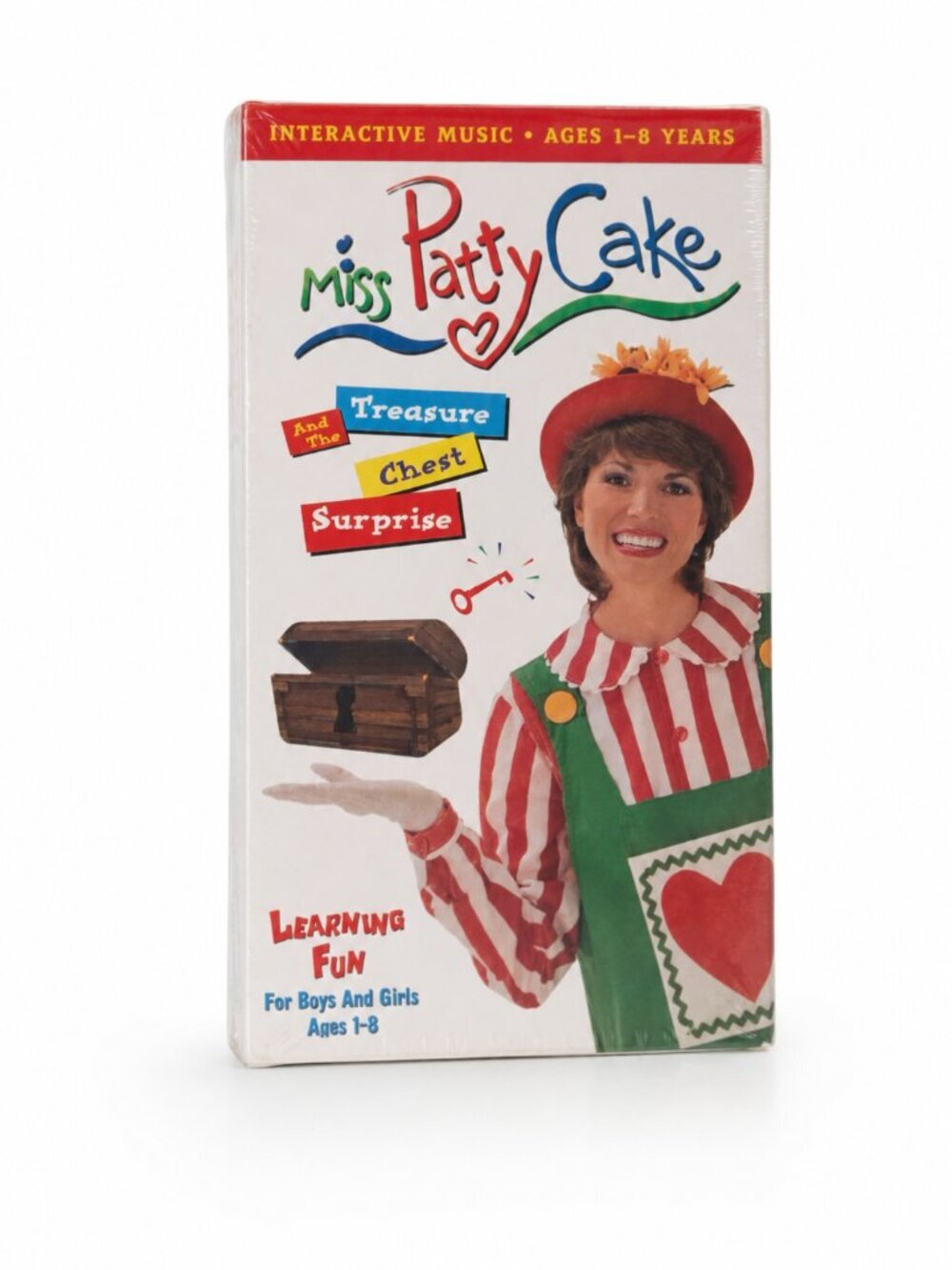 Miss PattyCake Treasure Chest Surprise VHS Christian Kids Sealed Faith-Based